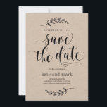Cartão de Salvar a Data de Casamento Elegância Rús<br><div class="desc">Planeje uma celebração elegante com este convite moderno que seus convidados adorarão. 
Desenhado por © berryberrysweet . Arquivos digitais imprimíveis estão disponíveis! Visite nosso site em www.berryberrysweet.com para mais detalhes!</div>