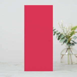 Cartão de Salvar a Data Vermelho Carmesim – Person