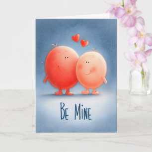 Cartão de São Valentim de Amor Simples