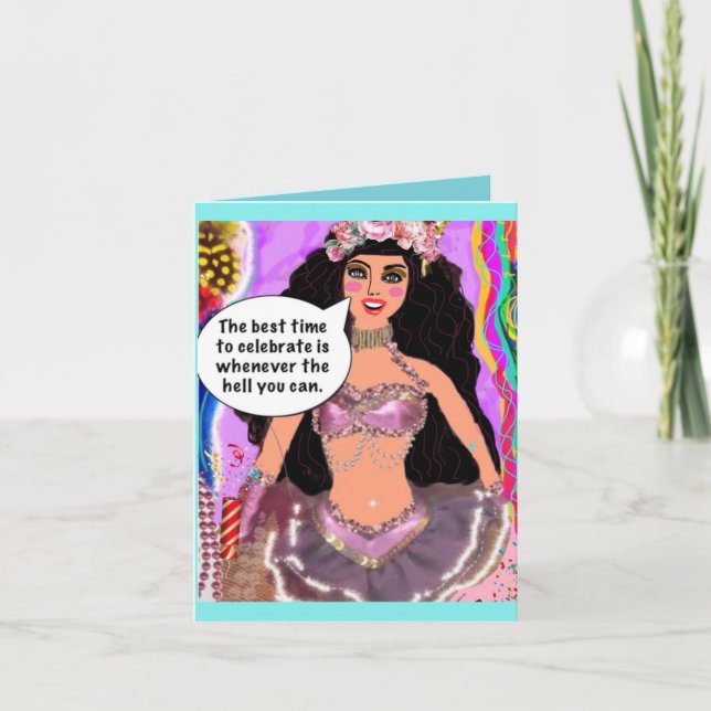 Cartão de Saudação (Frente)