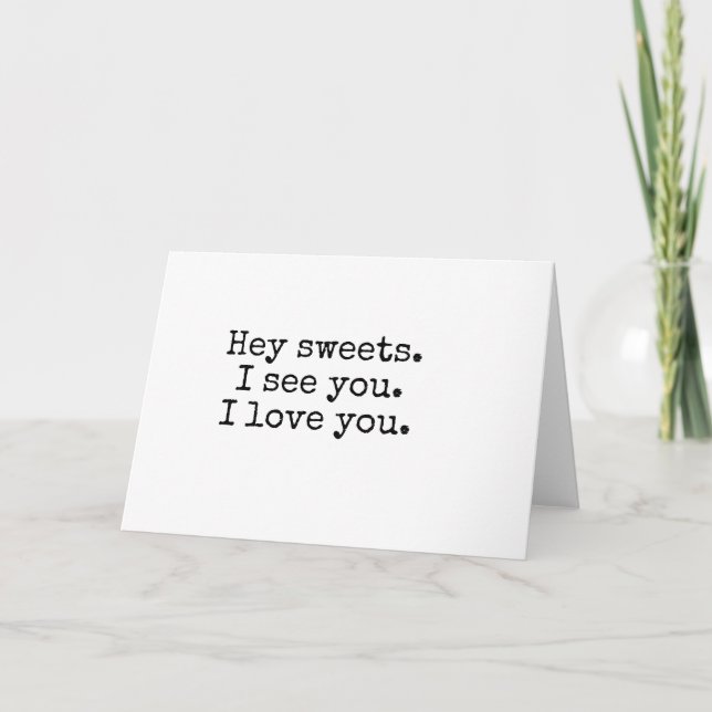 Cartão de saudação (Frente)