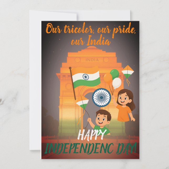 Cartão de Saudação (Frente)