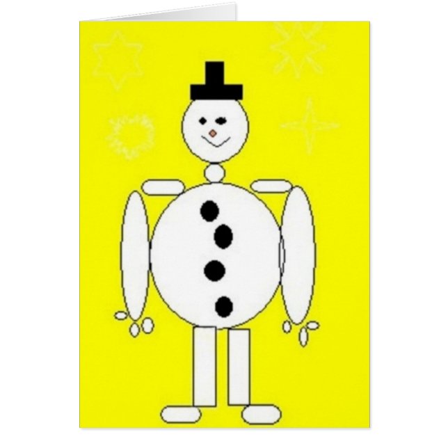 Cartão de saudação (Frente)