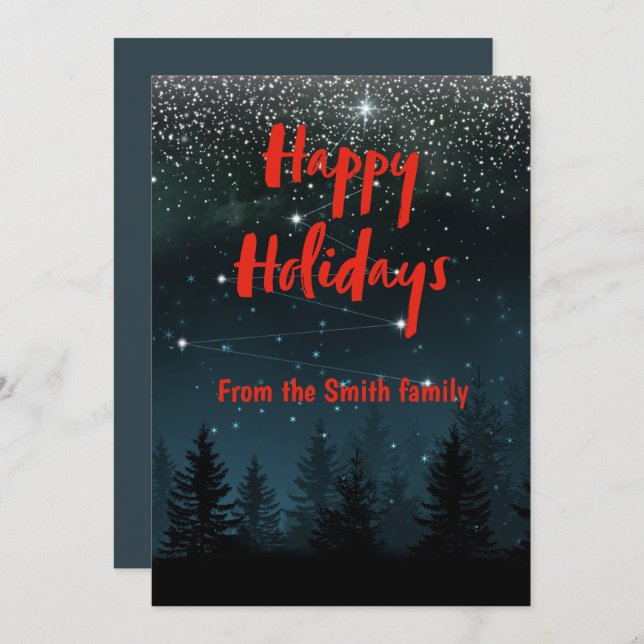 Cartão de Saudação (Frente/Verso)