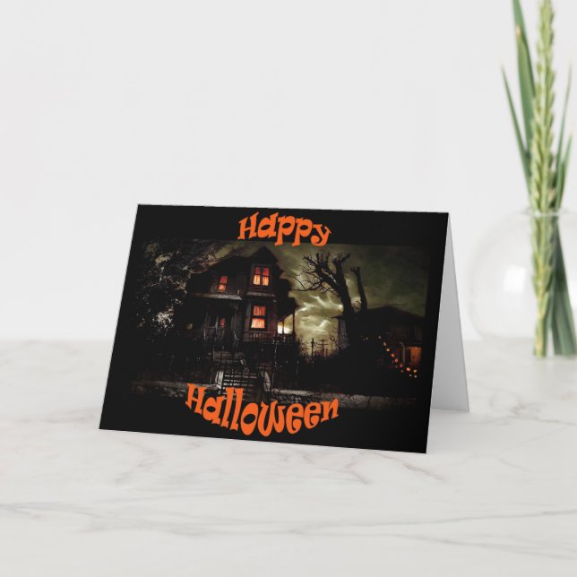 cartão de saudação 3halloween (Frente)