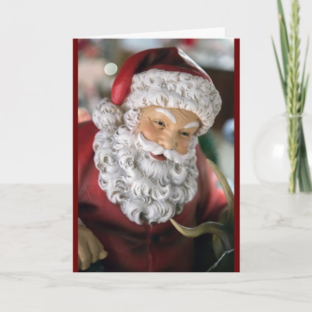 Cartão de Saudação à Cristandade de Sorriso para p (Frente)