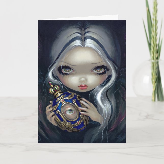 Cartão de Saudação "Alchemical Angel IV" (Frente)