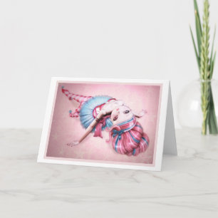 Cartão de saudação Alice