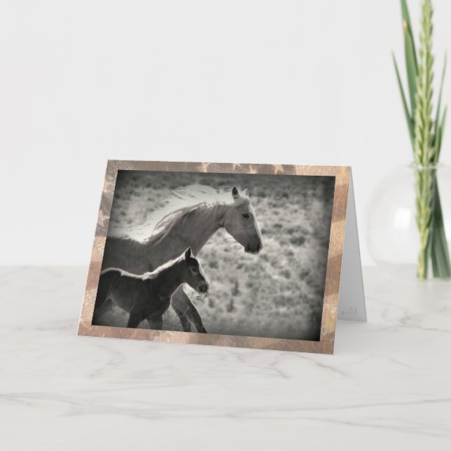 Cartão de Saudação "Angel Selvagem" (Frente)