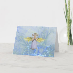 Cartão de Saudação Anjo de Oração