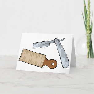 Cartão de Saudação Barber Tools