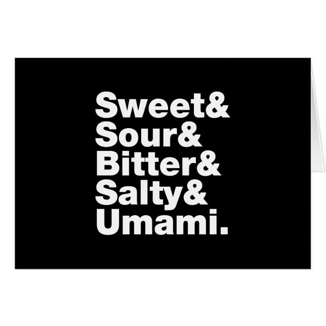 Cartão de Saudação Básico de Gosto (Frente Horizontal)