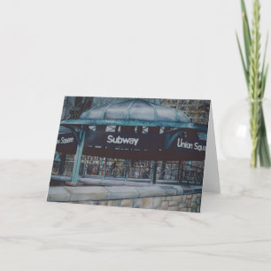 Cartão de Saudação Blues Subterrâneo