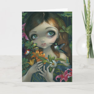 Cartão de saudação "Buquê selvagem"