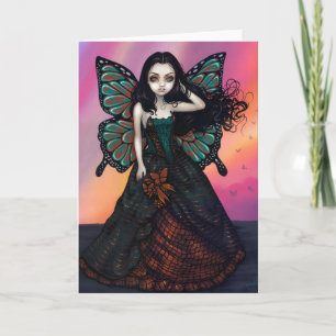 Cartão de Saudação "Butterfly Sunset"