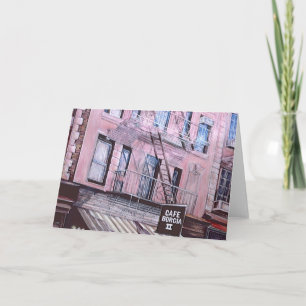 Cartão de Saudação Café Borgia