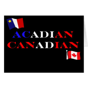 Cartão de Saudação Canadiano Acade