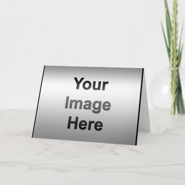 Cartão de Saudação, Cartão com fotos (Frente)