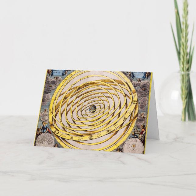 Cartão de Saudação Celestial Andres Celarius (Frente)