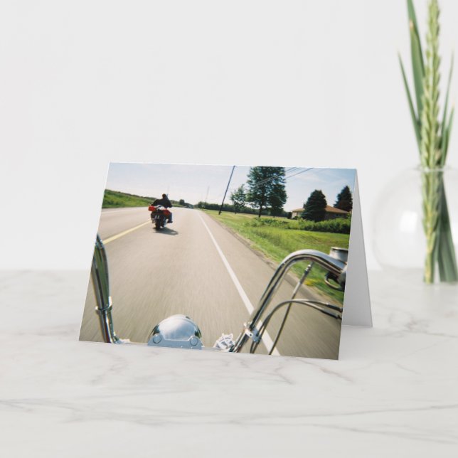 Cartão de Saudação Chopper Rider (Frente)