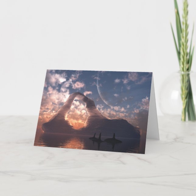 Cartão de Saudação Circumpolar (Frente)