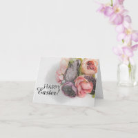 Cartão de saudação com buquê de flores em aquarela