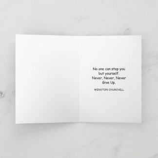 Cartão de saudação com tema de golfe