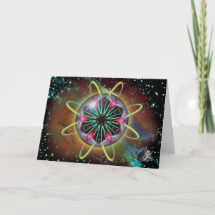 Cartão de Saudação Cyclon Orbz