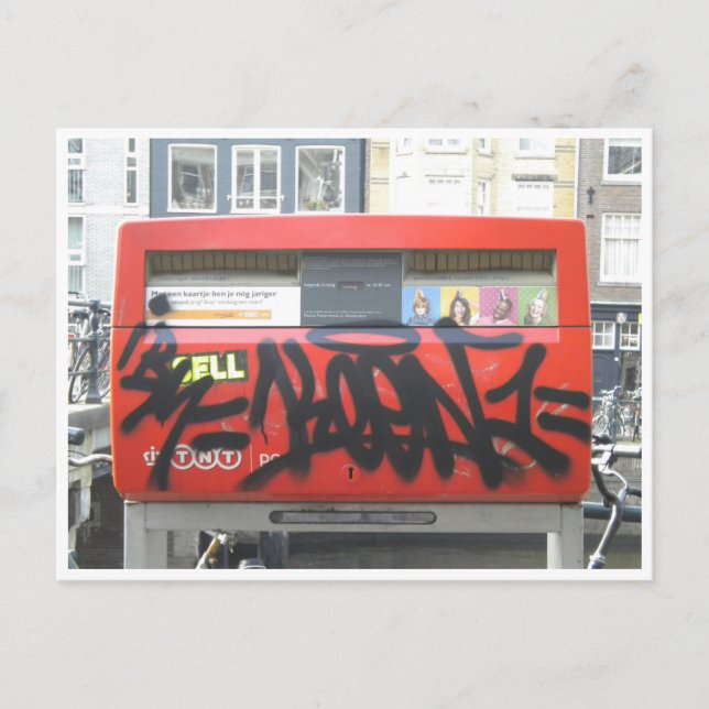 Cartão de saudação da caixa de correio (Frente)