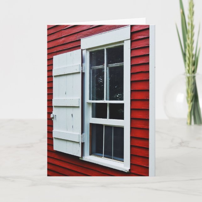 Cartão de Saudação da Escola Vermelha (Frente)