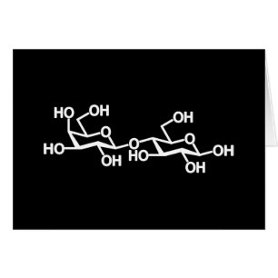 Cartão de Saudação da Estrutura do Leite de Lactos
