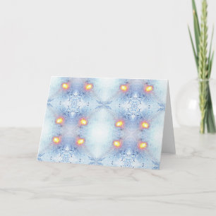 Cartão de Saudação das Luzes Brilhantes