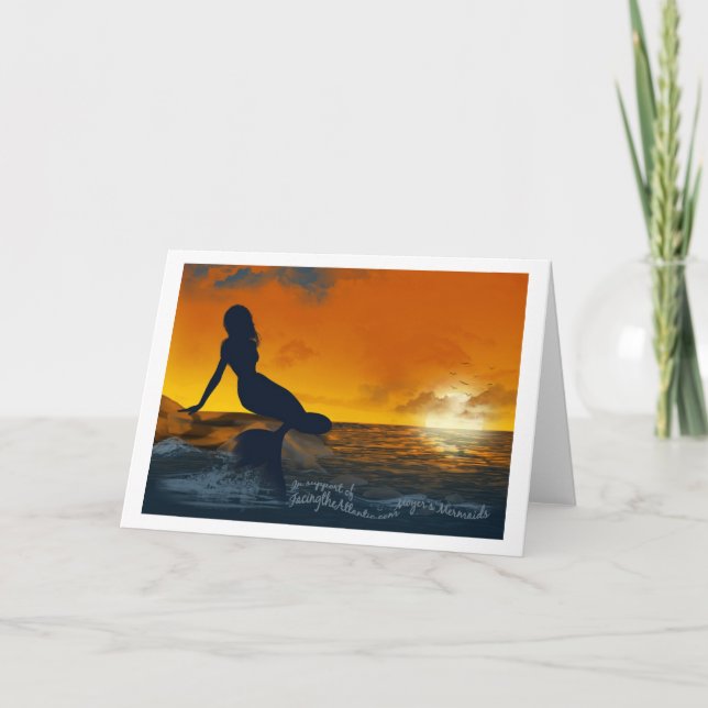 Cartão de Saudação das Sereias de Moyer (Frente)