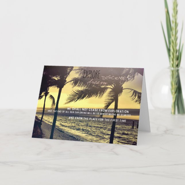 Cartão de Saudação DAYBREAK (Frente)