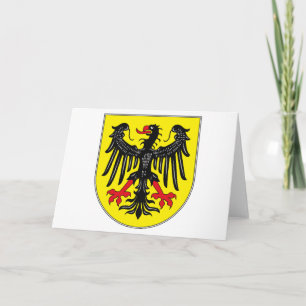 Cartão de Saudação de Aachen Casaco de Braços
