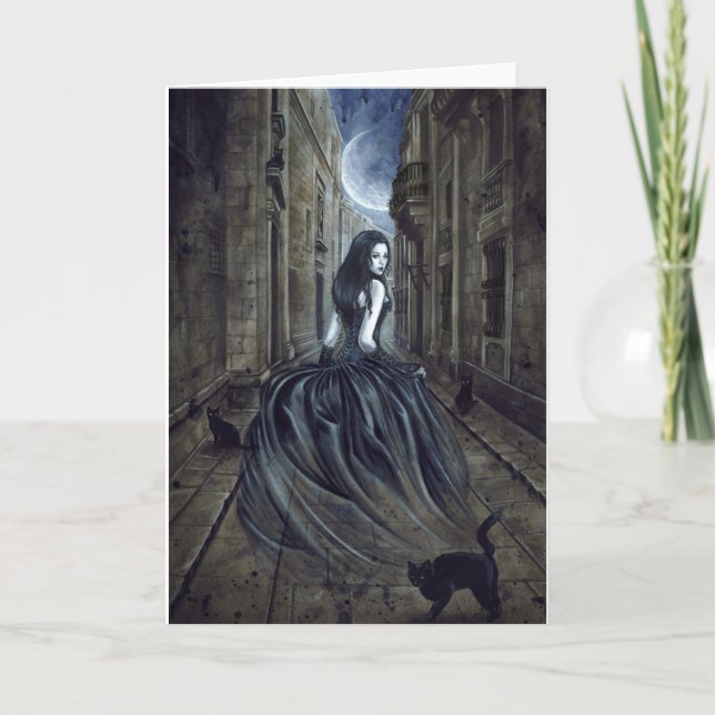 Cartão de saudação de alma perdida (Frente)