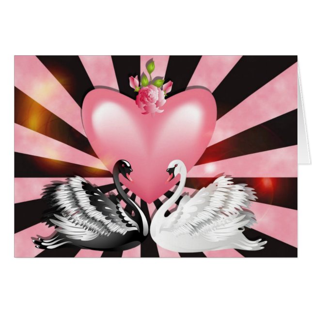 Cartão de saudação de amor (Frente Horizontal)