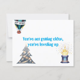 Cartão de saudação de aniversário