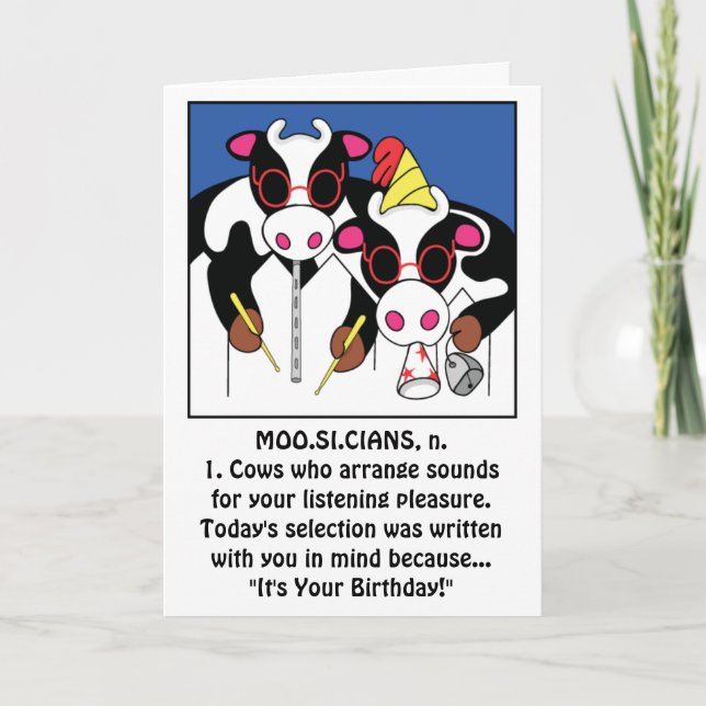 Cartão de Saudação de Aniversário (Frente)