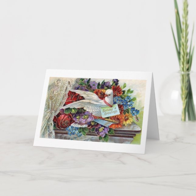 Cartão de Saudação de Aniversário da Vara (Frente)