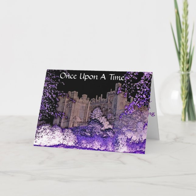 Cartão de Saudação de Aniversário Feliz (Frente)