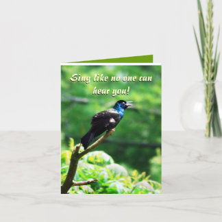 Cartão de Saudação de Aniversário Humorístico