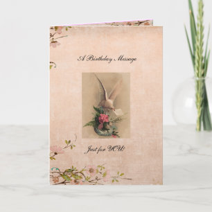 cartão de saudação de aniversário... inspiracional