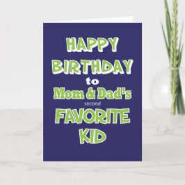 Cartão de Saudação de Aniversário Irmandade Engraç