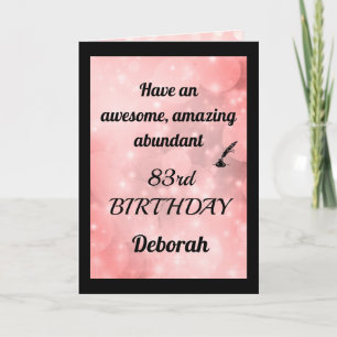 Cartão de Saudação de Aniversário Personalizado