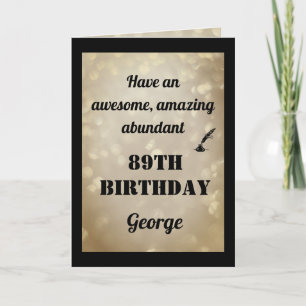 Cartão de Saudação de Aniversário Personalizado