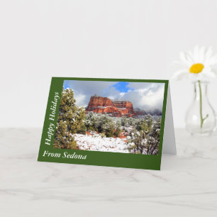 Cartão de Saudação de Arizona Sedona para Feria