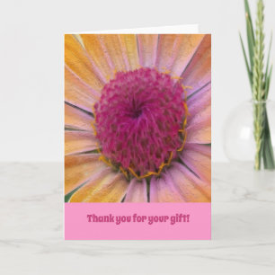 Cartão de saudação de Arte Flor, Rosa e Amarelo Da