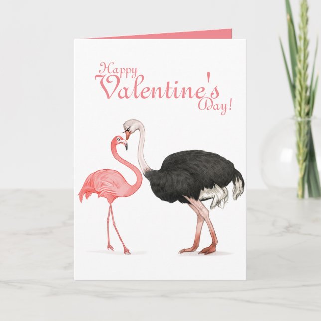 Cartão de saudação de Ave (Frente)