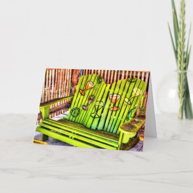 Cartão de Saudação de Câmaras Tropicais (Frente)